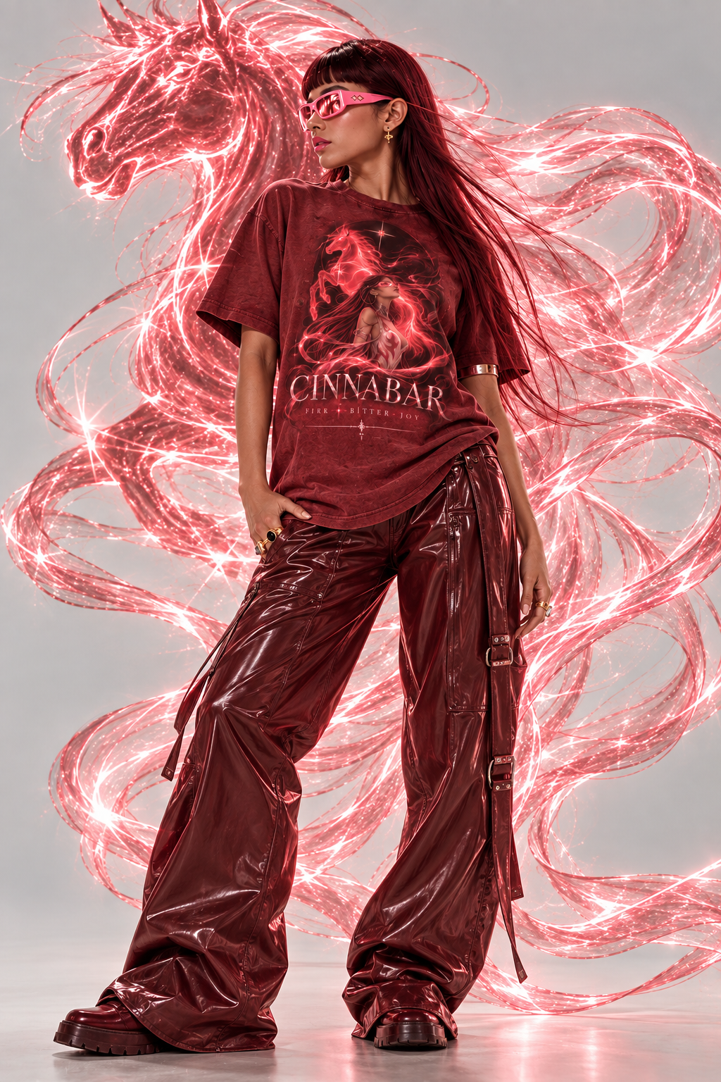 Cinnabar Fire Horse Tee
