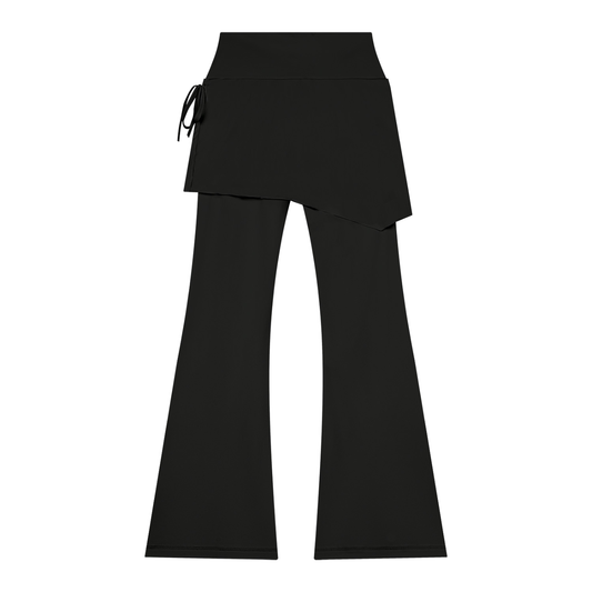 Noir's Flare Booty Skirt Leggings
